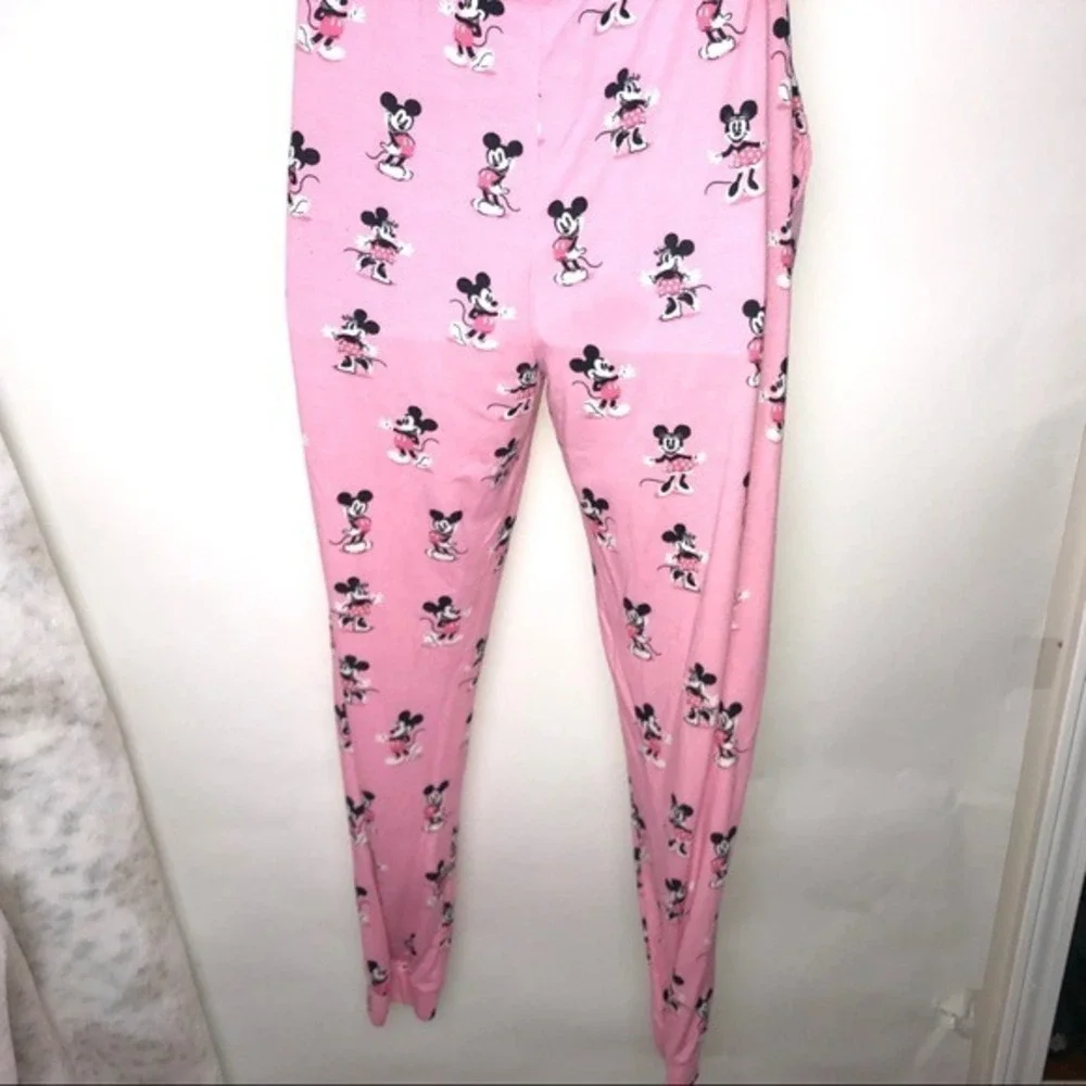 Disney Mickey Sleep‎ Pants Pink Small - Picture 2 of 13